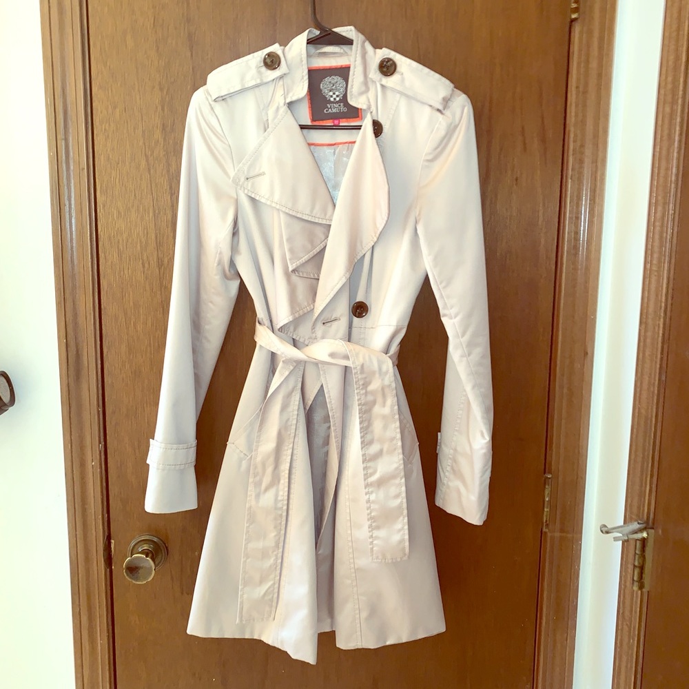 Vince Camuto belted trench coat